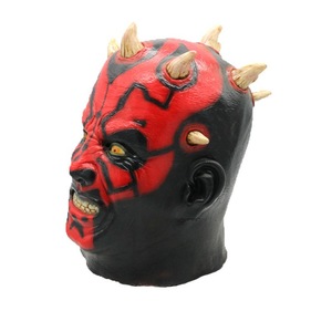 Máscara de Darth Maul, Máscara de Látex de Cara Completa para Fiesta de Halloween, Temática de Películas y Televisión, Aterradora - Product Image 3