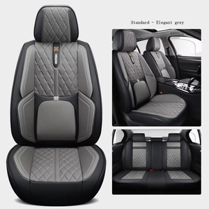 Coprisedile auto personalizzato in pelle di lusso <span class=keywords><strong>coprisedili</strong></span> completi <span class=keywords><strong>coprisedili</strong></span> sportivi unici per auto di 5 posti universale di vendita calda - Product Image 5
