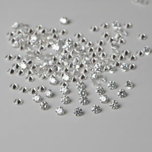 Diamante CVD de 1MM, corte redondo, VVSI, claridad EF Color, Diamante Suelto cultivado en laboratorio para joyería - Product Image 1