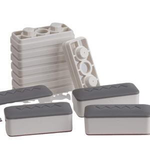 4 pièces <span class=keywords><strong>Lot</strong></span> ensemble de joints antidérapants pare-chocs auto-adhésifs augmenter la hauteur siège de toilette coussinets de rembourrage salle de bain protéger Bidets - Product Image 1