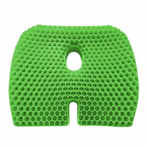 Handmade Double-layer Car Seat Cushion Gel Honeycomb Breathable <b>Memory</b> Foam Cooling Massage <b>Pillow</b> Positioner - Product Image 6