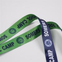 CH Wholesale Sublimation Printing Polyester Lanyards With Logo Custom Certification Keychain OEM ODM ECO Promotion Event Gifts