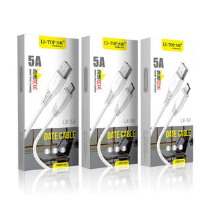 กล่องแขวนหน้าต่างแบบหลายสีสั่งทำขายส่ง สำหรับบรรจุภัณฑ์สายชาร์จข้อมูลแบบหลายพอร์ต 3-in-1 - Product Image 5