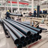 Tuyau d'irrigation HDPE de haute qualité, non toxique, sans odeur, DN20-DN800mm, rond