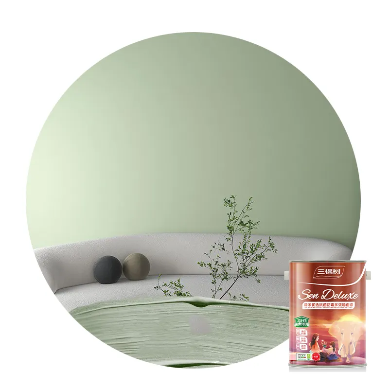 3trees High Quality Sen Deluxe Anti-Fungal and Anti-Bacterial Multi-Effect Wall Paint for House