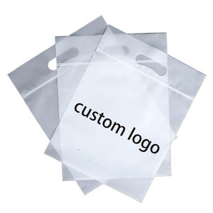 ถุงซิปล็อคพลาสติก PE แบบพิมพ์ลายตามสั่งสำหรับขายส่ง  แบบฝ้า  ปิดผนึกได้  สำหรับบรรจุภัณฑ์เสื้อผ้า  พร้อมพื้นผิวลายนูน - Product Image 4