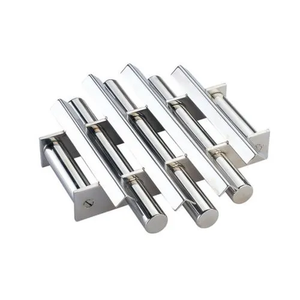 직경 <span class=keywords><strong>8</strong></span> 인치 X <span class=keywords><strong>8</strong></span> 인치 5 개 단위 (5) 화격자 자석 (90 ° 디바이더 포함) - Product Image 1