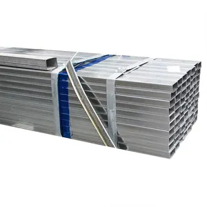 Grande tubo d'acciaio galvanizzato saldato rettangolare di vendita 50*100mm con Z120