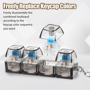 Bestseller – Jouet anti-stress ultra-transparent et rafraîchissant, testeur de touches de clavier souple pour la décompression - Product Image 3