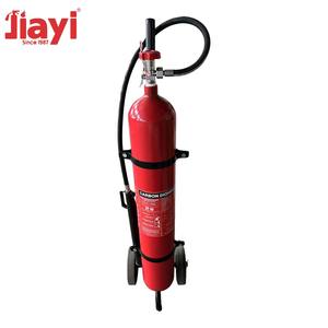 طفاية حريق محمولة بعجلات مركبة على عربة 10 من من نوع <span class=keywords><strong>CO2</strong></span> مع عجلات سهلة الحركة - Product Image 5