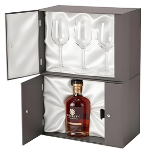 Juego <span class=keywords><strong>de</strong></span> Copas <span class=keywords><strong>de</strong></span> Champán y Vino <span class=keywords><strong>de</strong></span> Lujo Personalizado, Empaquetado en <span class=keywords><strong>Caja</strong></span> <span class=keywords><strong>de</strong></span> <span class=keywords><strong>Regalo</strong></span> <span class=keywords><strong>de</strong></span> Cartón Rígido con Estampado en Caliente, Ideal para Regalos Corporativos - Product Image 2
