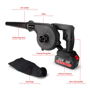 MeiKeLa Portable 21v Professional Li-ion 3.0Ah Garden <strong>Air</strong> Leaves Lithium Cordless <strong>Electric</strong> Leaf <strong>Blower</strong> Cordless Jet <strong>Fan</strong> - Product Image 3