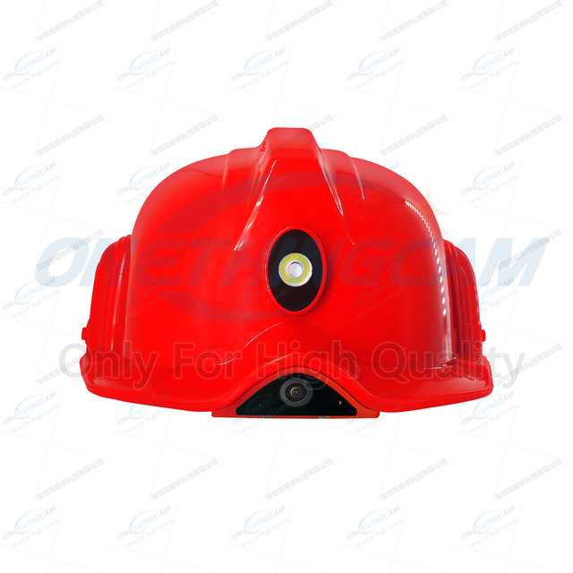 OTC-TM68 1080P HD 4G Construction Safety Helmet with Camera Hard Hat Security with 4G Live Stream Video