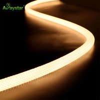 360 Angle de faisceau degré silicium éclairage intérieur intelligent 24V SMD 2835 étanche IP65 22mm rond LED néon Flex lumière