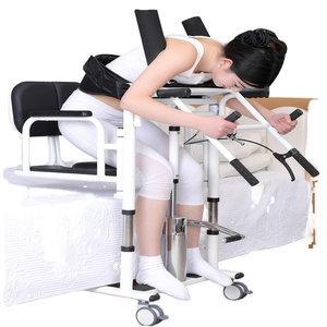 Siège de transfert polyvalent Ary Medical, fauteuil hydraulique portable pour personnes âgées, équipement de sécurité pour la salle de bain - Product Image 1