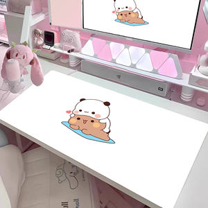 <span class=keywords><strong>Tapis</strong></span> <span class=keywords><strong>de</strong></span> bureau XL avec motif ours et panda mignons pour la journée à la plage, 120x60cm 70x30cm - Product Image 5