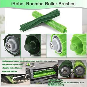 22 pièces d'accessoires de remplacement pour aspirateur robot <span class=keywords><strong>iRobot</strong></span> I7 I7+ E5 <span class=keywords><strong>I3</strong></span>+ I4 I6 I6+ I8 I8+ : brosse latérale, filtre HEPA, brosse principale - Product Image 4