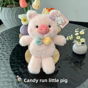 Nuovo Peluche Super Morbido a Tema Caramelle 'Run Run' - Coniglietto Bianco Carino 31cm-50cm - Adorabile Animale con Artigli - Product Image 1