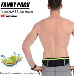 Ceinture de course à pied gratuite, sacs de taille pour la course à pied, poche de ceinture pour la course à pied, la marche, le vélo, la salle de sport - Product Image 3