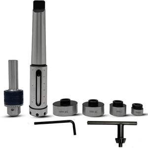 3MT Assorted Metric Drill Chuck Die Holder Set with Tapping Threading Reaming Alloy Steel M10x1.5 <b>Thread</b> for <b>Thread</b> Cutting - Product Image 2