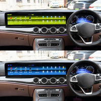 Autoradio Android 38 pouces à trois écrans avec Carplay pour Mercedes-Benz Classe E W213 2016-2020, GPS, Navigation, Lecteur Multimédia