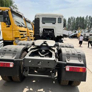 รถบรรทุกหัวลากมือสองราคาถูก Sinotruk HOWO Tx 371 6X4 10 ล้อ 251-350 แรงม้า เครื่องยนต์ Weichai เกียร์ธรรมดา 11-20 ตัน - Product Image 2