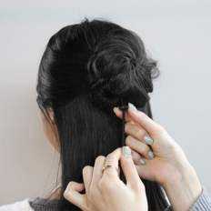 Accesorios para peinados de caca negra con aparejos Herramientas para peinar el cabello únicas y de moda - Product Image 1