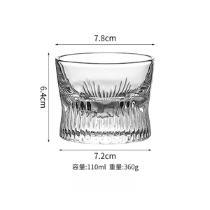 Ascolta, guarda queste tazze in vetro eleganti e convenienti, perfette per whisky, brandy e altri liquori, ideali per l'uso domestico. - Product Image 6