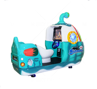 Machine de jeu interactive pour enfants Swing Kids CE en fibre de verre avec accepteur de pièces/billets pour aire de jeux familiale intérieure, garantie 1 an, version anglaise
