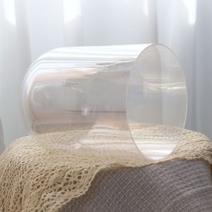 Bol chantant en cristal transparent argenté, bol musical en quartz de haute qualité pour la thérapie sonore par bruit blanc et le soulagement du stress - Product Image 2
