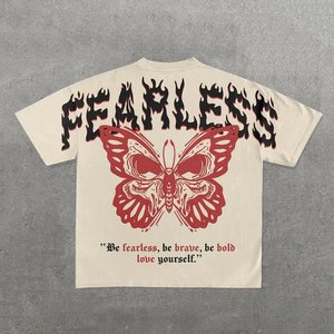 T-Shirt Oversize produttore di T-Shirt in cotone stile stile Casual da uomo con <span class=keywords><strong>grafica</strong></span> Cropped T-Shirt personalizzata