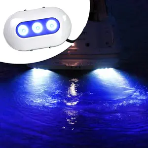 ANHEART Marine light 12V IP68 9w Blue pontoon ship yacht lampada a LED impermeabile subacquea per barca