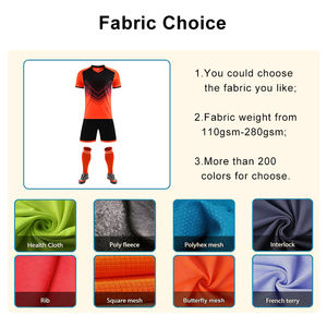 Tenues de football pour adultes de haute qualité fabriquées en Chine, imprimées numériquement en rouge, avec logo d'équipe, shorts d'été à séchage rapide - Product Image 3