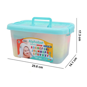 Montessori cảm giác Đồ chơi phù hợp với trò chơi mầm non hoạt động học tập đầy màu sắc bảng chữ cái Thư Đồ chơi giáo dục cho trẻ em học tập - Product Image 4