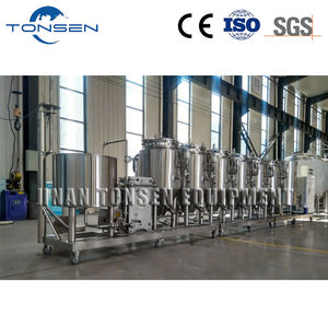 Certificación CE 100L 150L pequeño cerveza cervecería piloto sistema proyecto llave en mano para la venta - Product Image 3