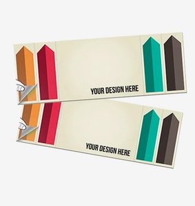 Set Personalizzato di Segnapagina Adesivi e Blocchetti Adesivi 50 Fogli 8x3 Pollici Omaggio Promozionale Cancelleria per Ufficio - Product Image 2