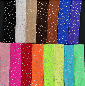 Collant <span class=keywords><strong>a</strong></span> <span class=keywords><strong>Rete</strong></span> Luccicante di Alta Qualità con Diamanti, Perline e Strass, Traspirante e Scintillante - Product Image 2