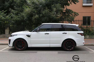 Alta Qualidade <span class=keywords><strong>R</strong></span> <span class=keywords><strong>R</strong></span> <span class=keywords><strong>R</strong></span> Car Bumper para Range Rover Sport 2013 na Atualização L494 2020 + SVR Bodykit Fenders Faróis - Product Image 5