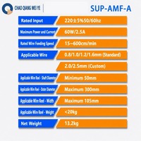 Alimentateur de fil laser super puissant pour soudeuse laser portative, anti-blocage pour fil d'aluminium de 1,0 à 1,6 mm, compatible SUP21T SUP23T