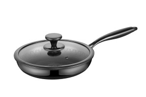 Sartén <span class=keywords><strong>KitchenAid</strong></span> de 5 Capas de <span class=keywords><strong>Acero</strong></span> <span class=keywords><strong>Inoxidable</strong></span> Pulido, Compatible con Placas de Inducción (31cm/12.25in), para Estufas de Gas/Eléctricas - Product Image 4