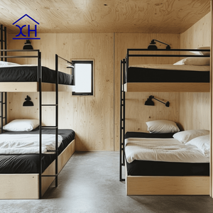 40 फीट 30 फीट 20 फीट प्री-फैब एक्सटेल्ड कंटेनर हाउस लाइट स्टील फोल्डिंग प्रीफैब्रिकेटेड छोटे घर विला फोल्डिंग - Product Image 2