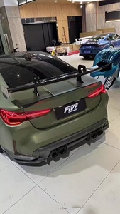 Aileron en fibre de carbone sèche pour BMW G82 M4, aileron style Pro pour G82 M4, kit carrosserie en fibre de carbone sèche pour G82 M4 - Product Image 5
