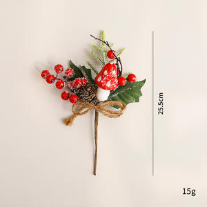 Adornos Colgantes para Árbol de <span class=keywords><strong>Navidad</strong></span> Artificial Shengyuan, 10 cm x 10 cm, Decoración Otoñal, Suministros Navideños para Escritorio - Product Image 6