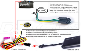 Localizador GPS Original <span class=keywords><strong>DAGPS</strong></span> Gt02 de 4 Pines con Relé de Batería, Dispositivo Rastreador GPS Gt02d para Rastreo en Tiempo Real - Product Image 4