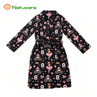 Produsen Pakaian Bambu OEM Butik Jubah Mandi Wanita Bahan Viscose Bambu Model Terbuka dengan Sabuk Jubah Santai Kustom Pakaian Tidur Wanita