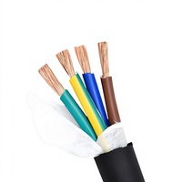 Cable de Cobre Puro sin Oxígeno de Alta Calidad con Aislamiento XLPE y Silicona, 750V, para Uso Industrial en Interiores y Exteriores
