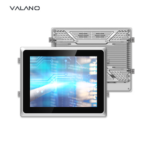 VALANO 10,4 inch industriële embedded fanless mini-pc met touchscreen en robuust aluminium marine LED-paneel, oorsprong Guangdong - Product Image 1