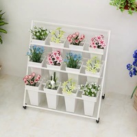 Présentoir de fleurs artificielles pliable sans installation, présentoirs, étagère pour magasin de fleurs