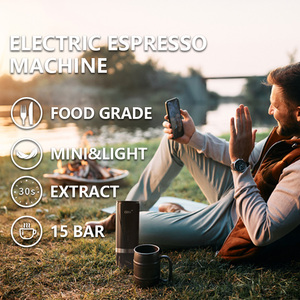 Cafetière portable à piles avec contrôle de <span class=keywords><strong>la</strong></span> température, paramètres programmables pour le camping, le camping-car, <span class=keywords><strong>la</strong></span> voiture, l'utilisation en extérieur - Contrôlée par application - Product Image 6