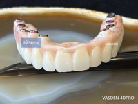 Vasden 98mm 4D Pro bloc de zircone dentaire matériau multicouche transparent pour dentaire antérieur 14 unités ponts dentiste CAD